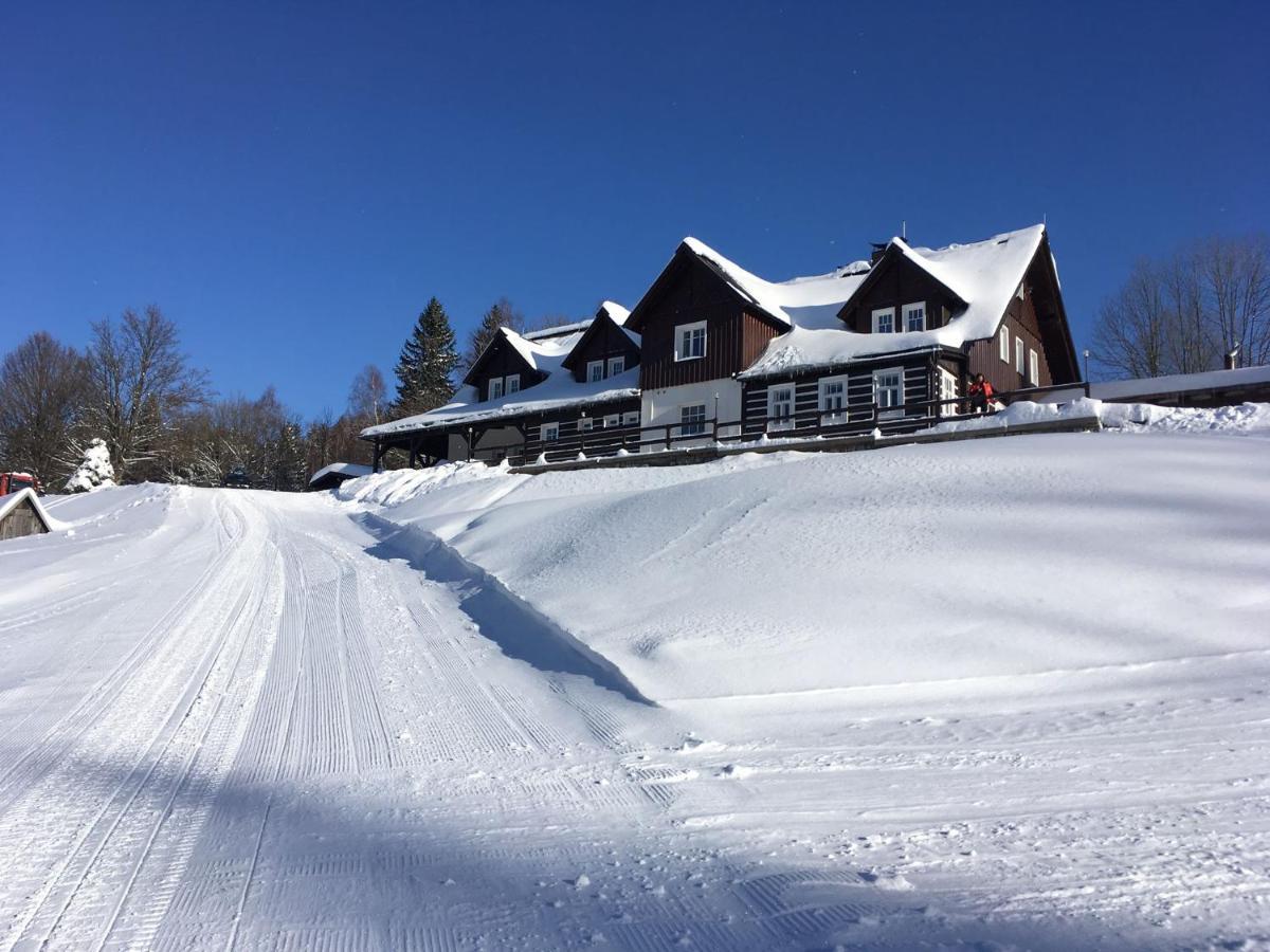 Chata Hubertka Krkonose Vítkovice Exterior foto