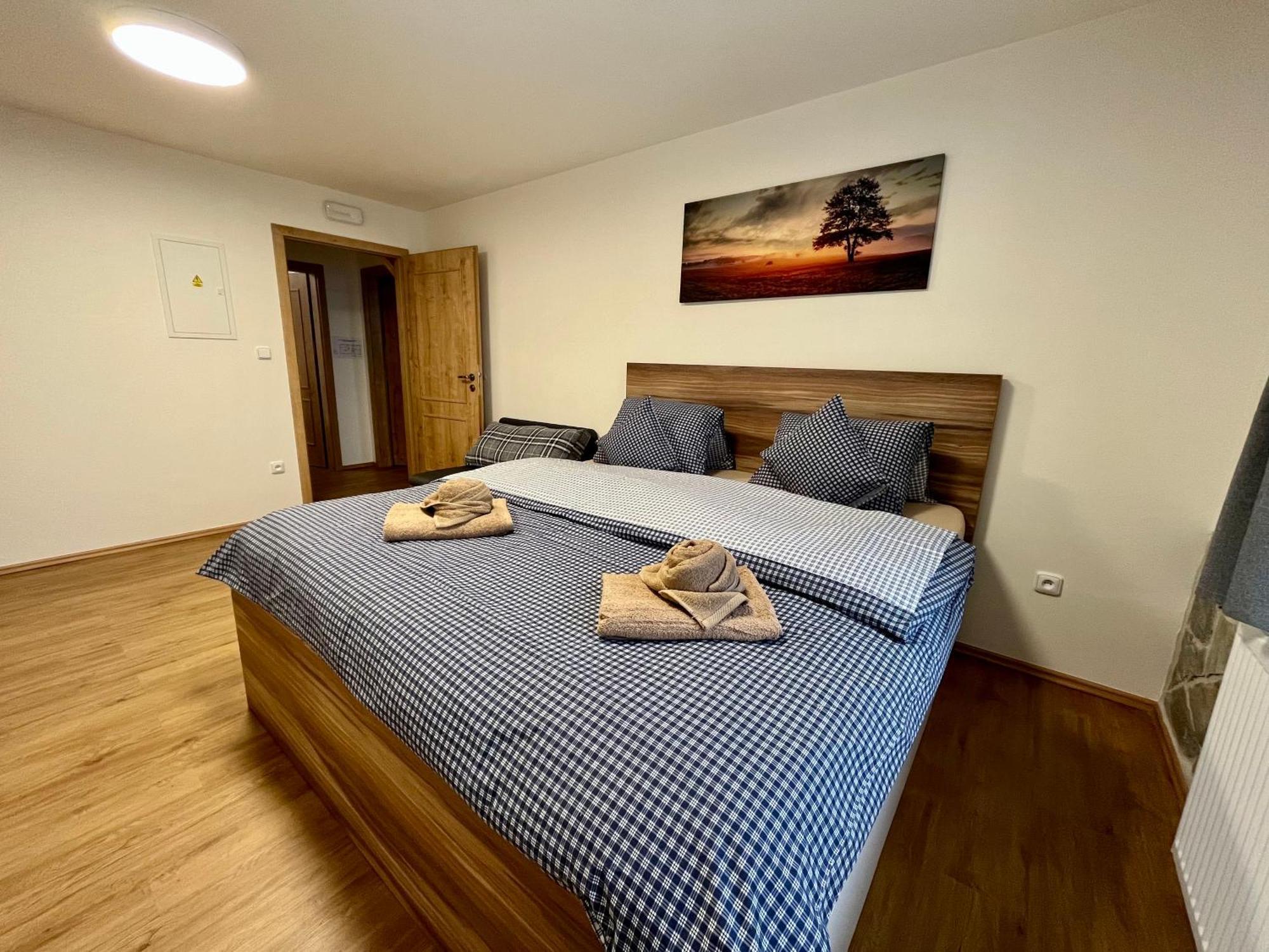 Chata Hubertka Krkonose Vítkovice Zimmer foto