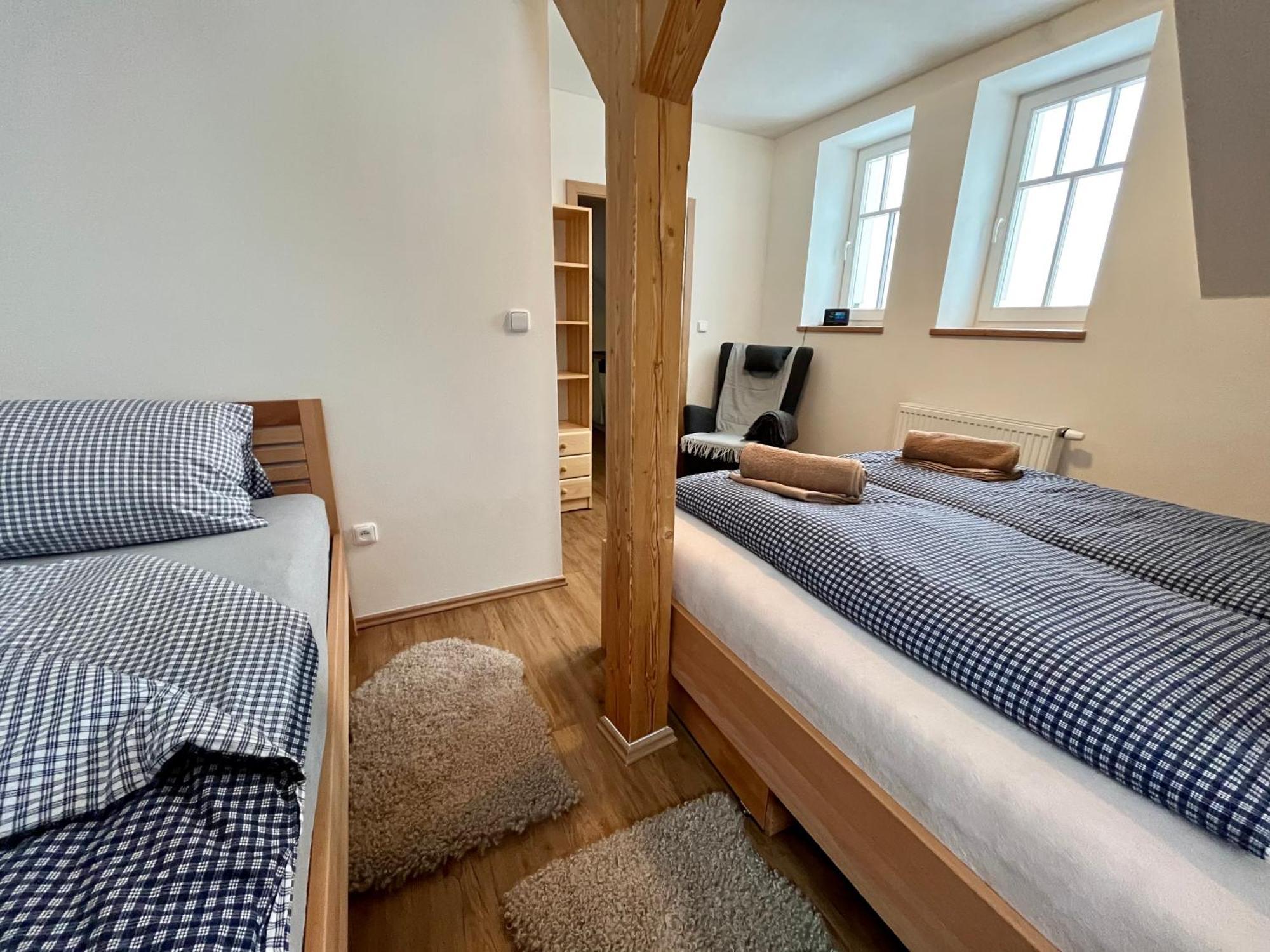 Chata Hubertka Krkonose Vítkovice Zimmer foto