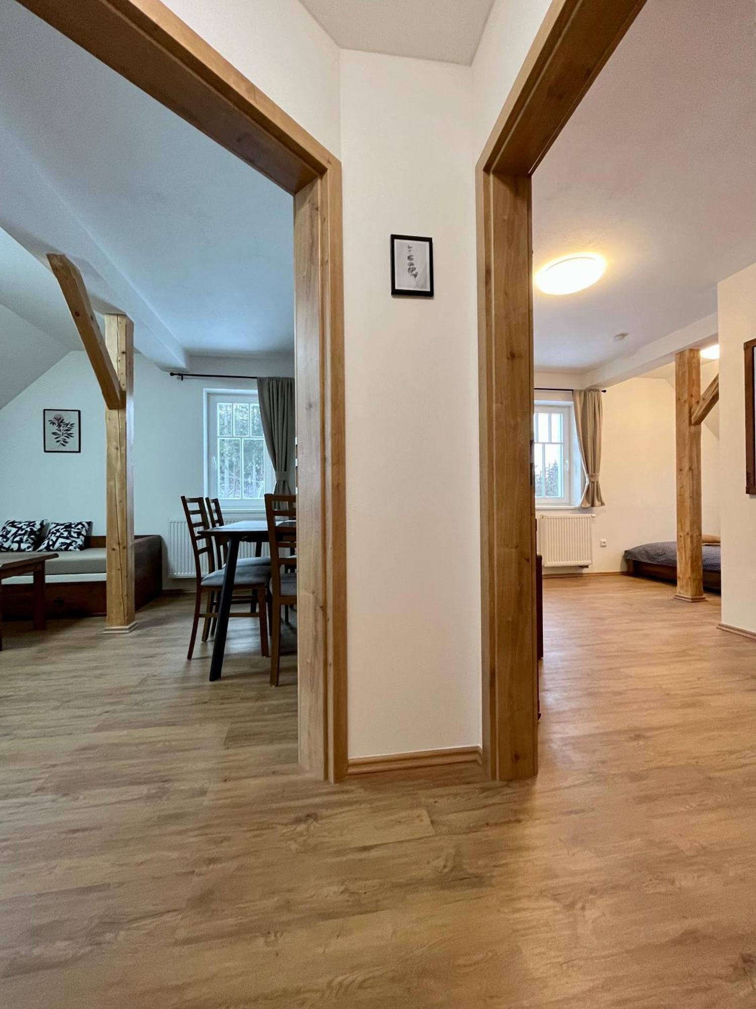 Chata Hubertka Krkonose Vítkovice Zimmer foto