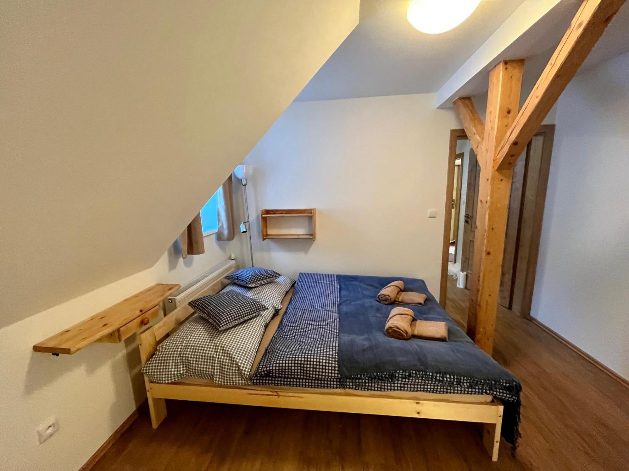 Chata Hubertka Krkonose Vítkovice Zimmer foto