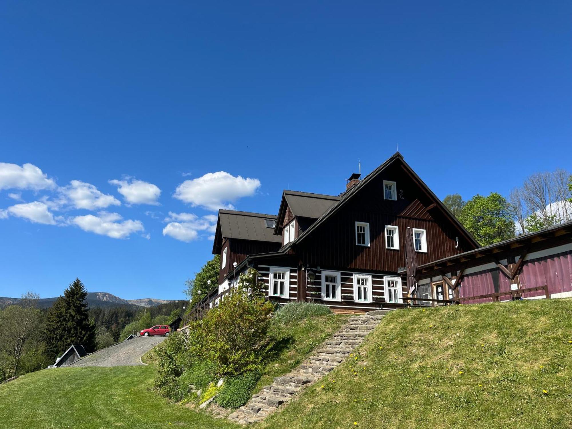 Chata Hubertka Krkonose Vítkovice Exterior foto
